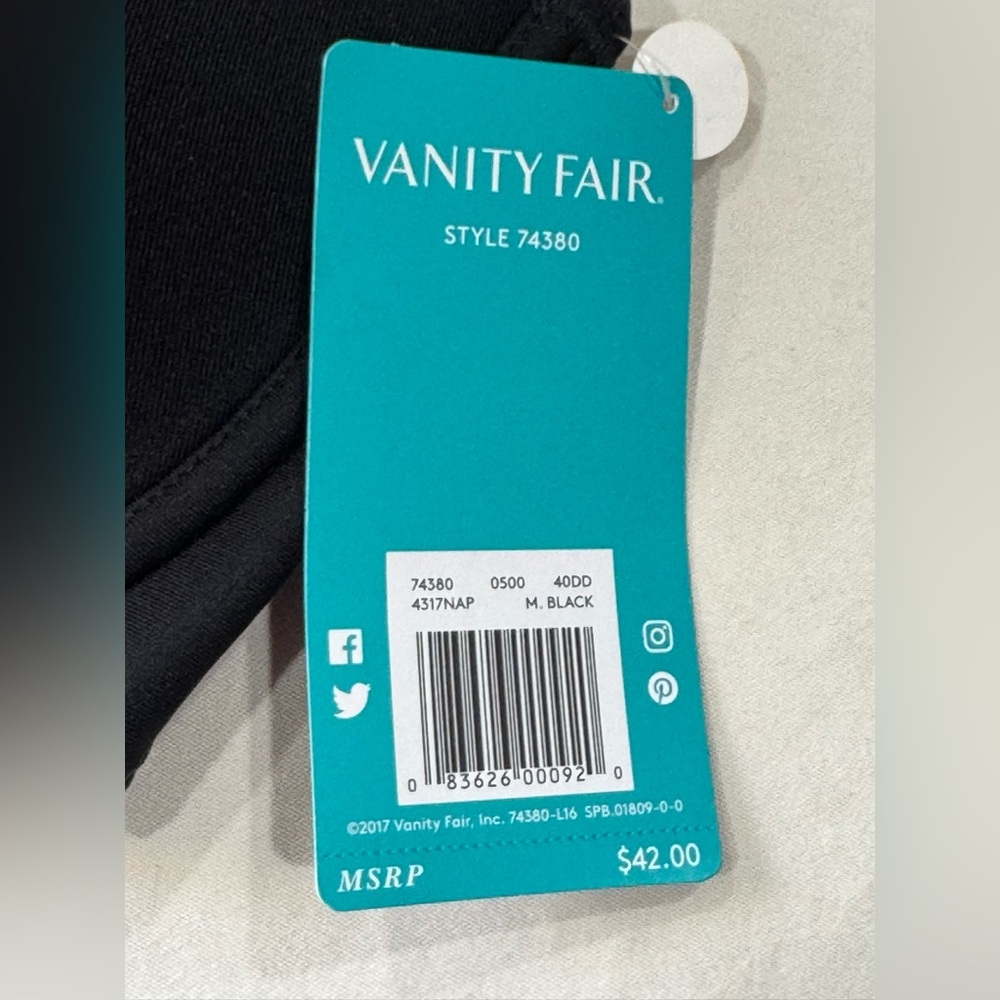 Vanity Fair Beauty Back Strapless Bra Sz 40DD NWT - Picture 7 of 7